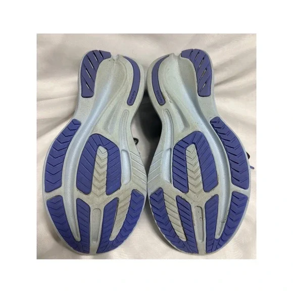 Saucony Ride 15 Womens Running Shoes Gray Blue Athletic Sneakers Size‎ 7.5 - Picture 7 of 9